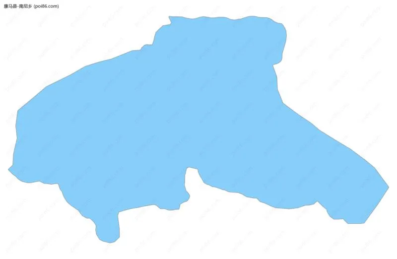 南尼乡边界地图