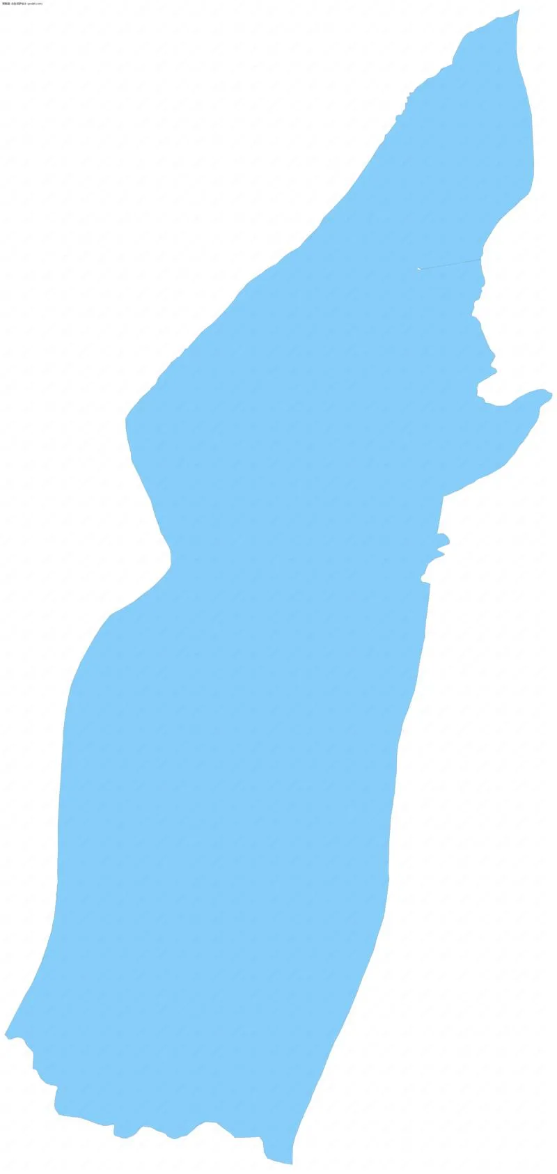 乌鲁克萨依乡边界地图