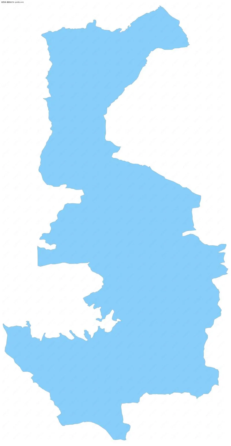 喀夏加尔乡边界地图