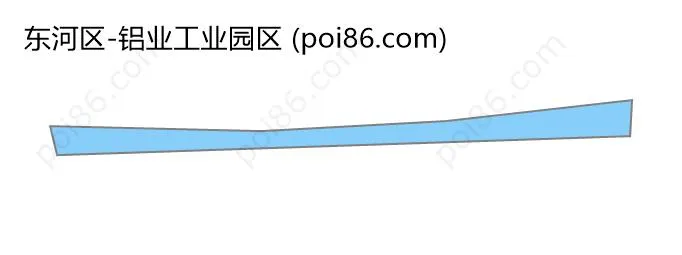 铝业工业园区边界地图