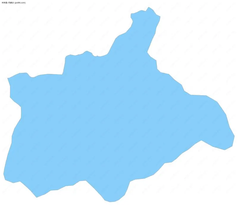 丹娘乡边界地图