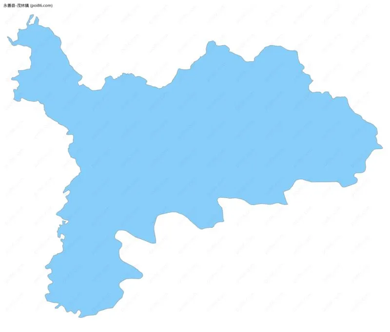 茂林镇边界地图