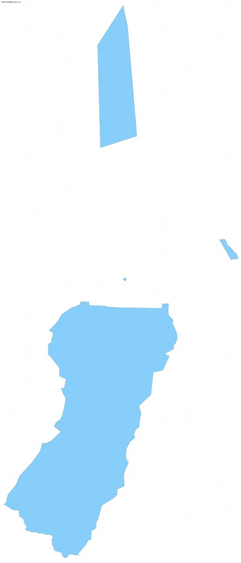 吉布库镇边界地图