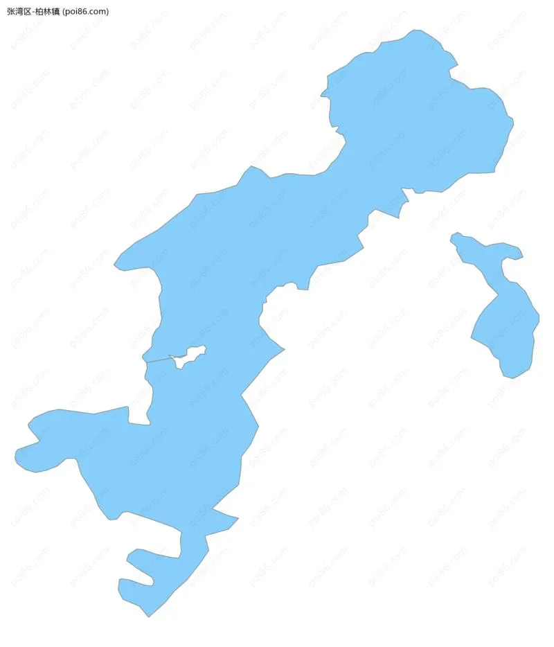 柏林镇边界地图