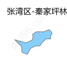 秦家坪林场边界地图