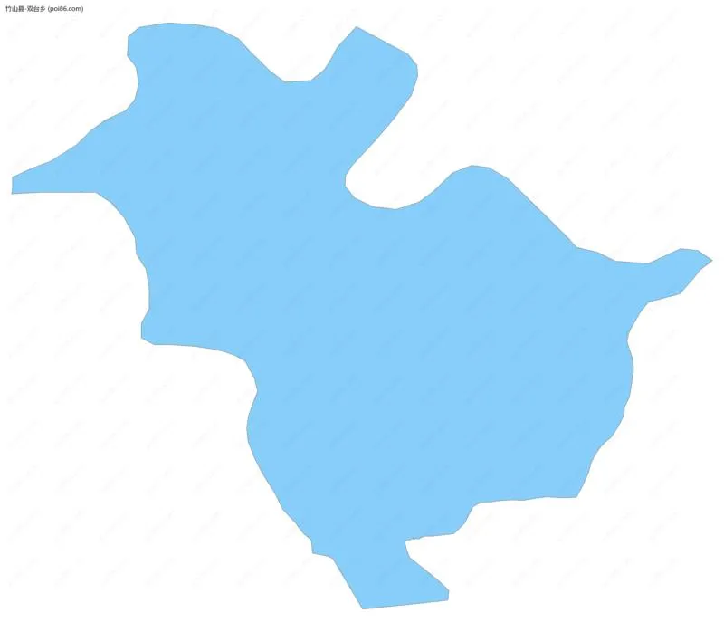 双台乡边界地图