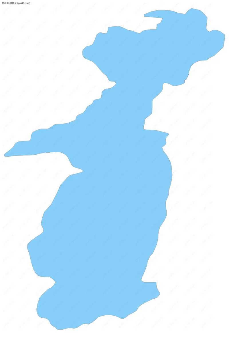 柳林乡边界地图