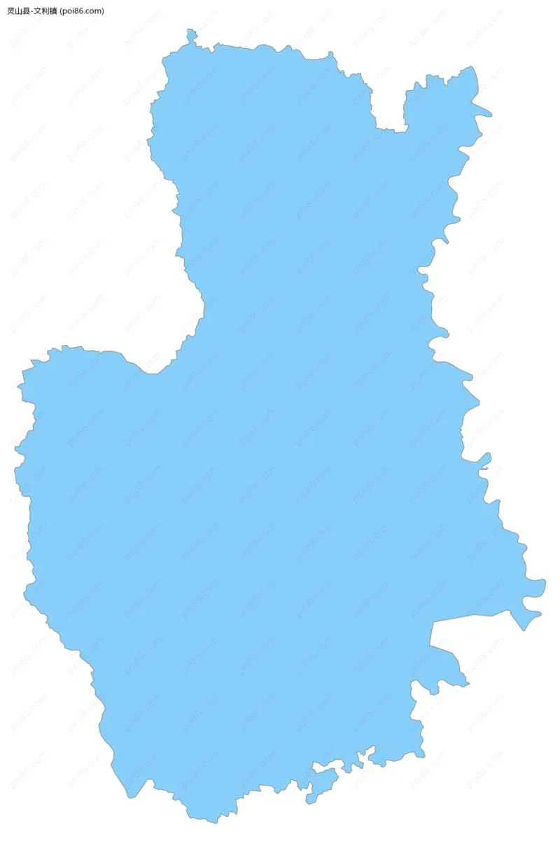 文利镇边界地图