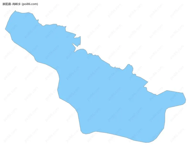 肖岭乡边界地图