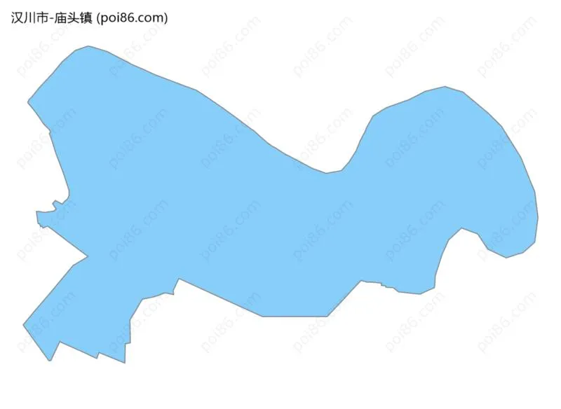 庙头镇边界地图