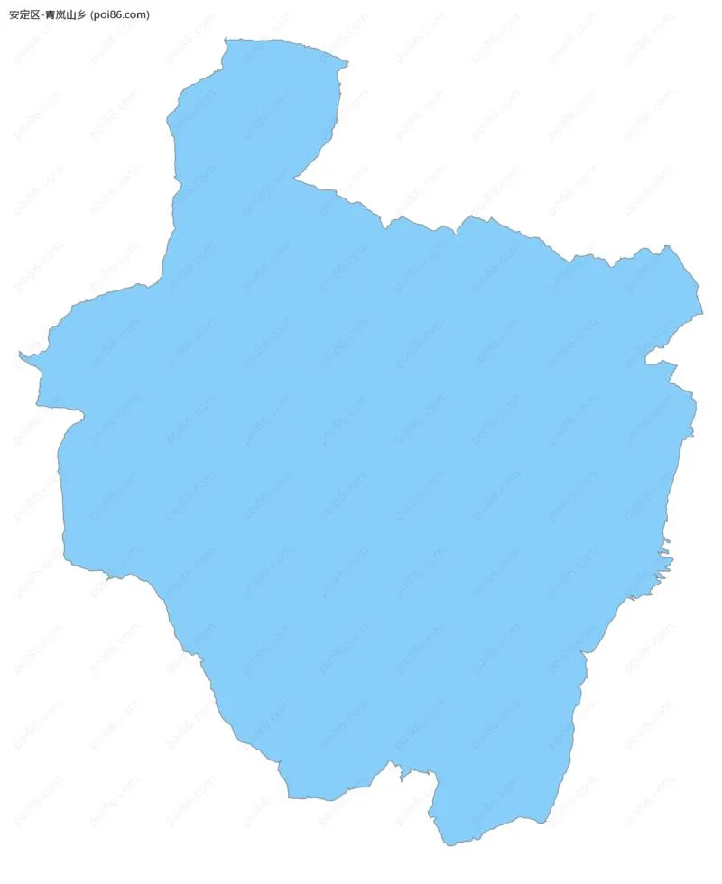 青岚山乡边界地图