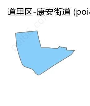 康安街道边界地图