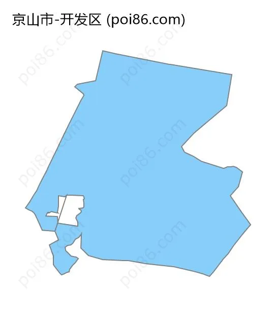 开发区边界地图