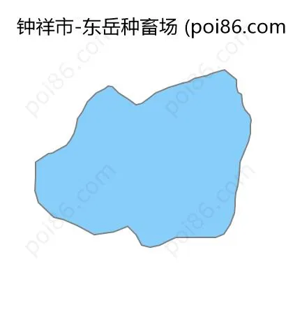 东岳种畜场边界地图