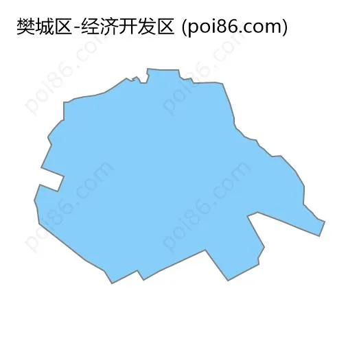 经济开发区边界地图