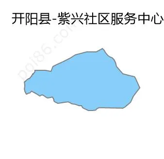 紫兴社区服务中心边界地图