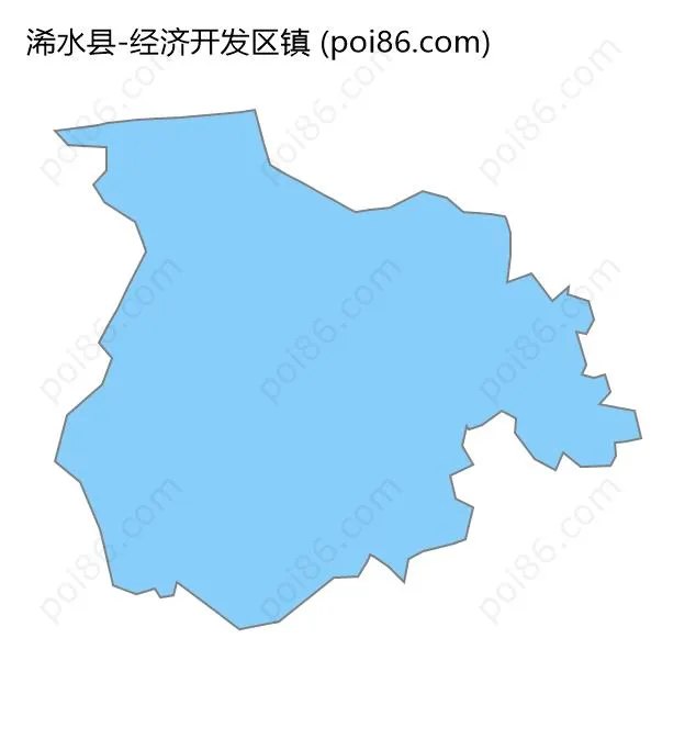 经济开发区镇边界地图
