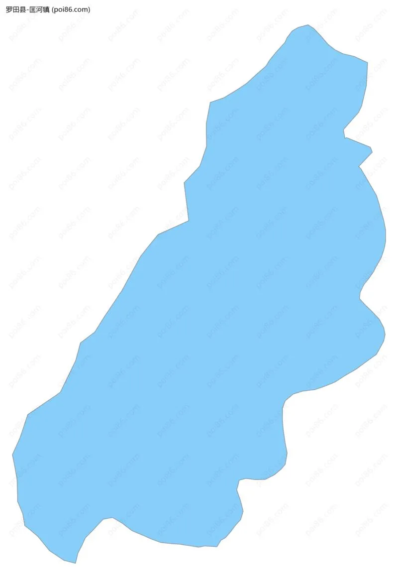 匡河镇边界地图