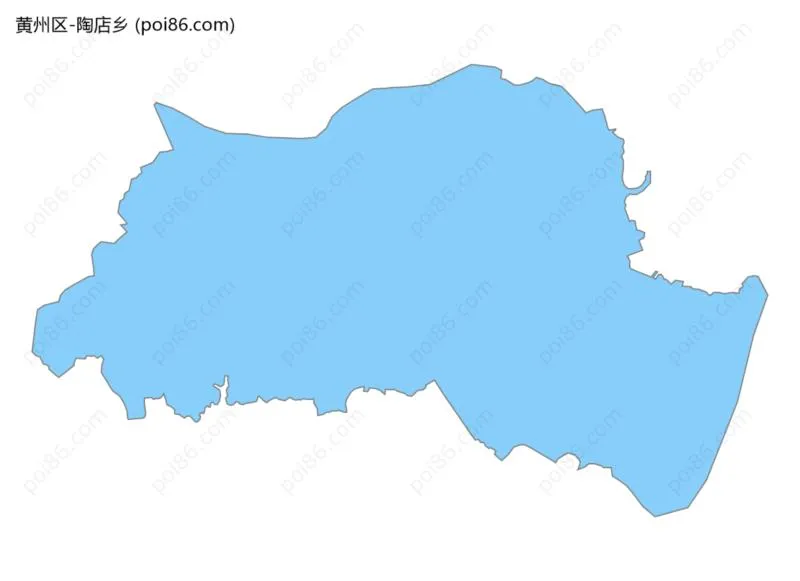 陶店乡边界地图