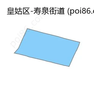 寿泉街道边界地图