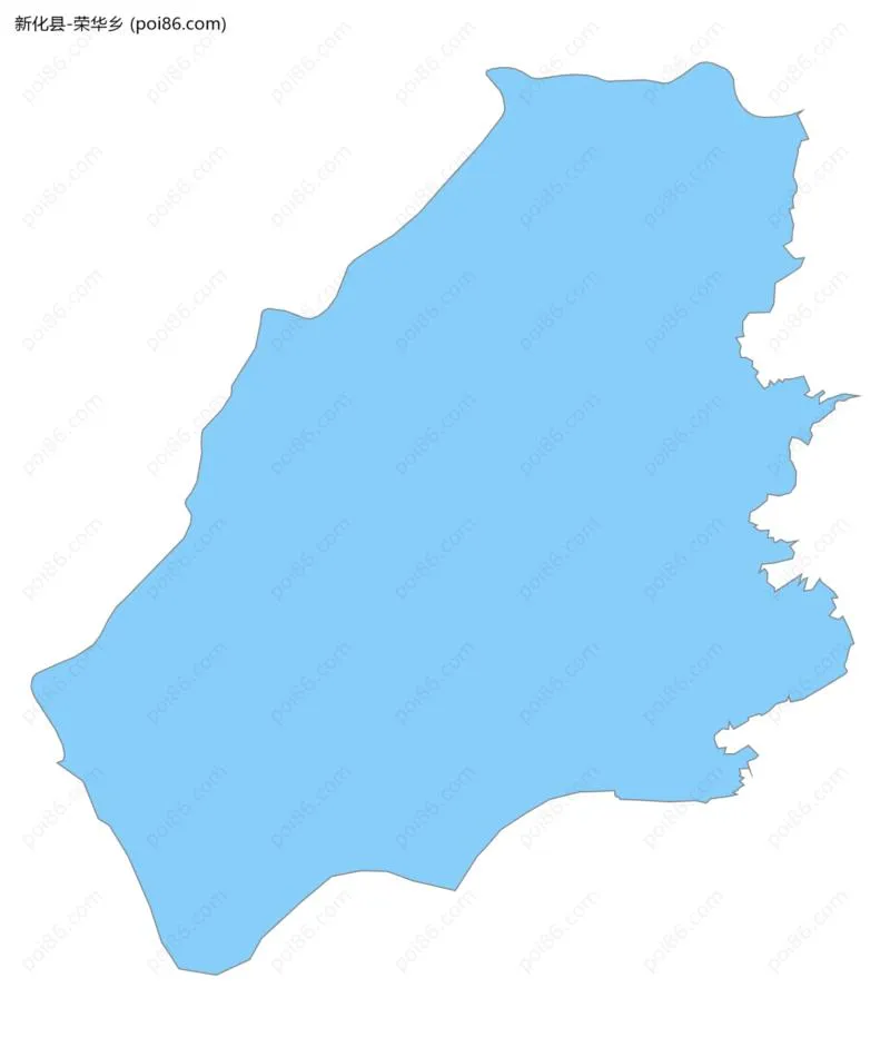 荣华乡边界地图