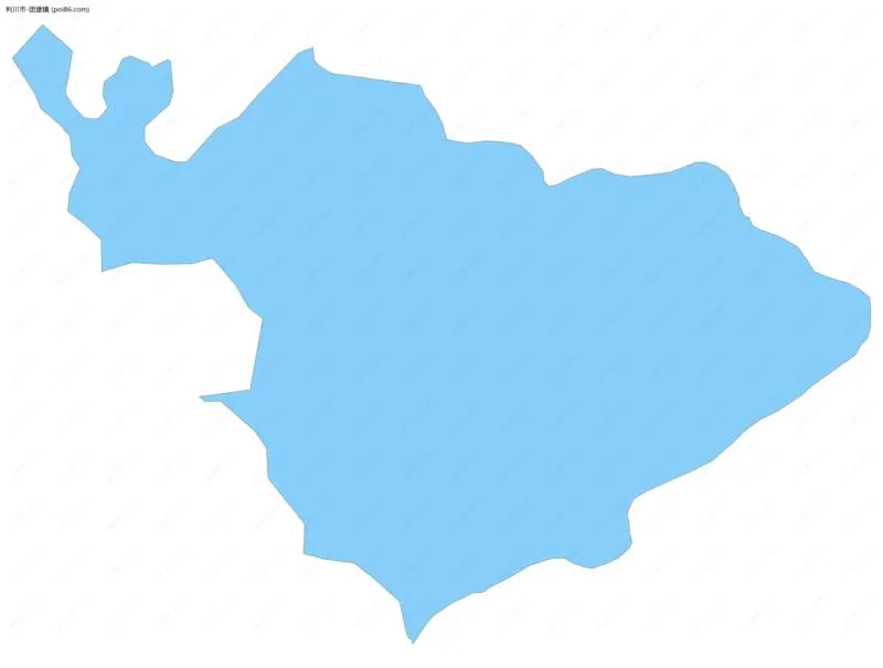 团堡镇边界地图