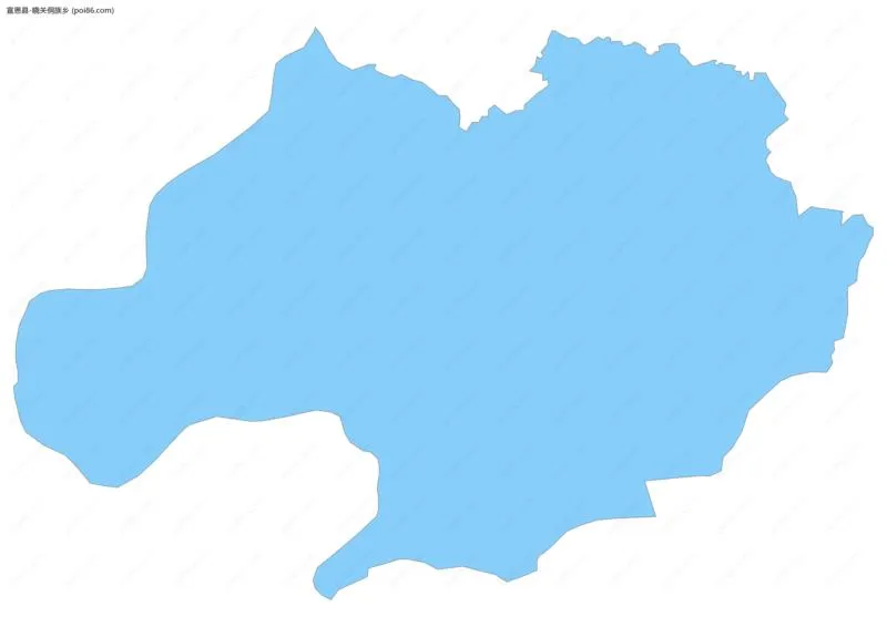 晓关侗族乡边界地图