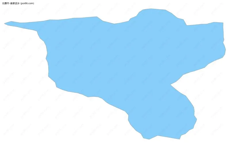 娄家店乡边界地图