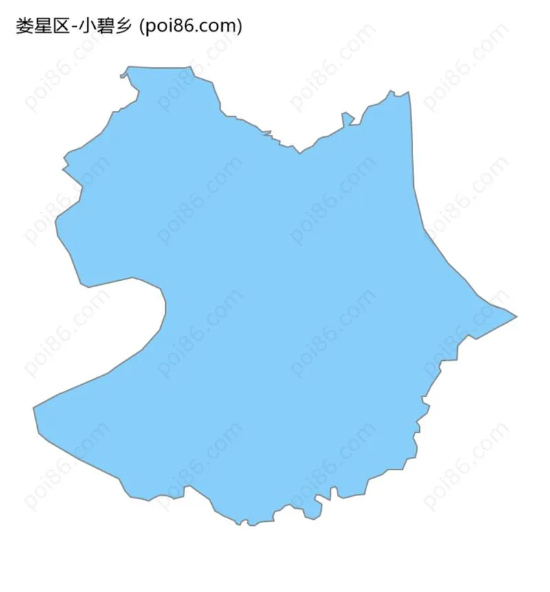 小碧乡边界地图