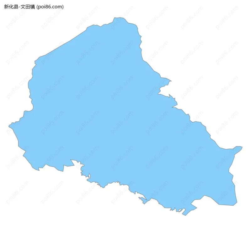 文田镇边界地图