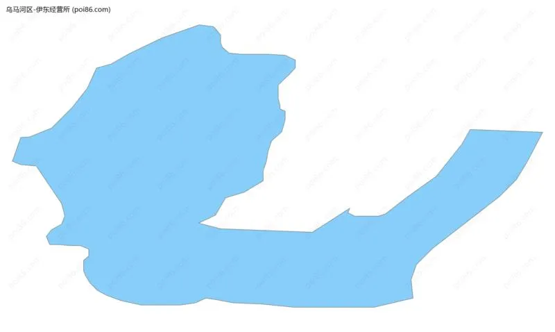 伊东经营所边界地图