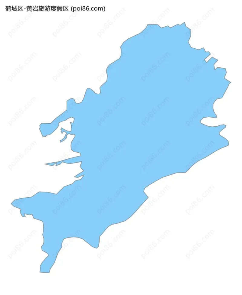 黄岩旅游度假区边界地图