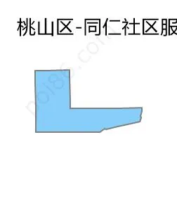 同仁社区服务站边界地图