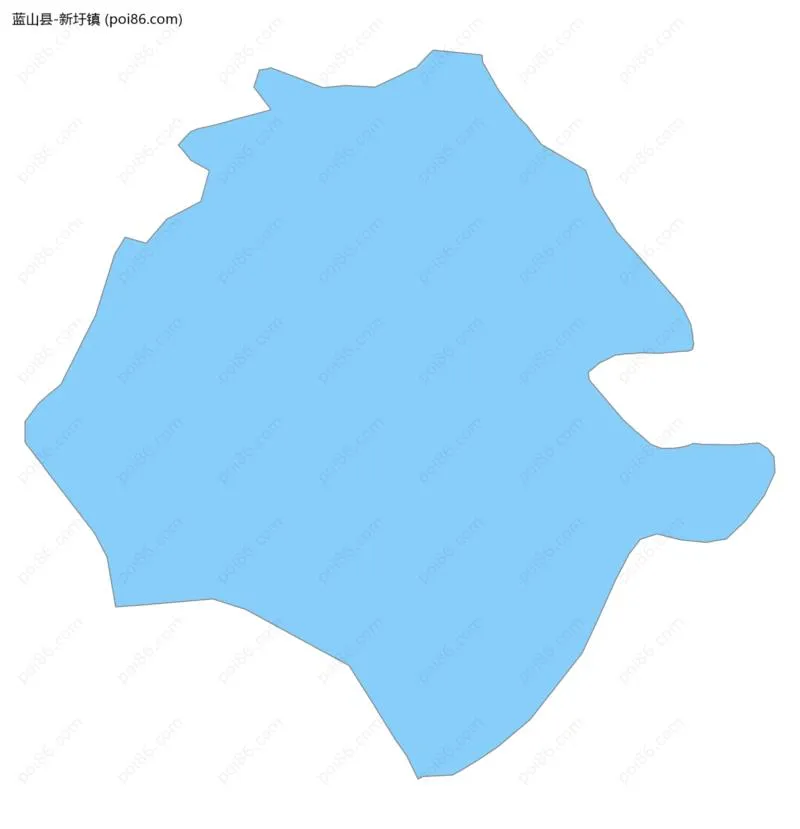 新圩镇边界地图