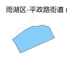 平政路街道边界地图