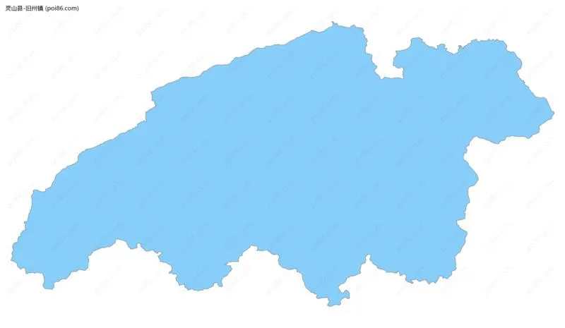 旧州镇边界地图