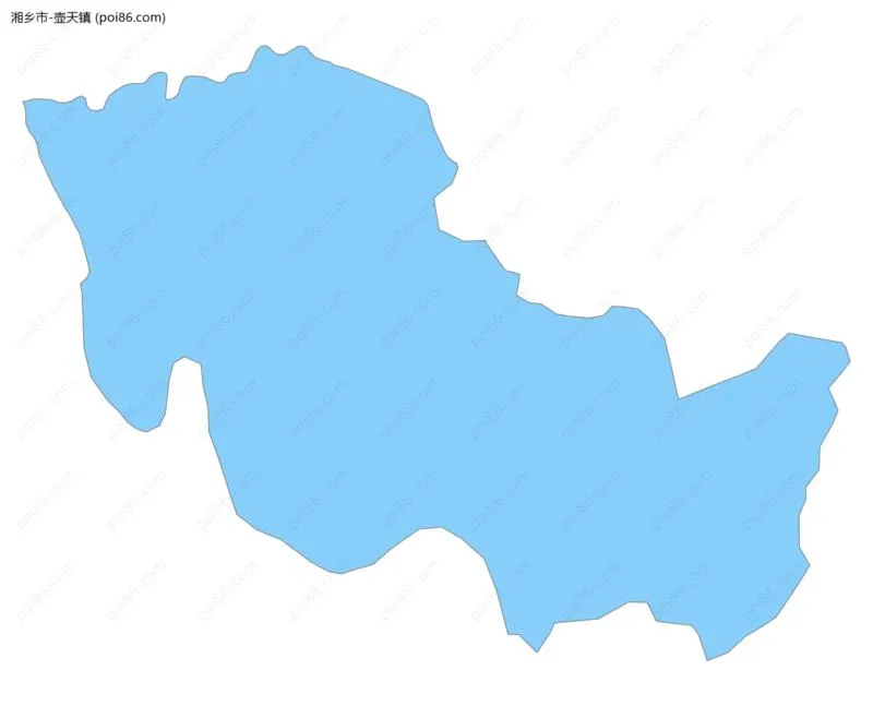 壶天镇边界地图