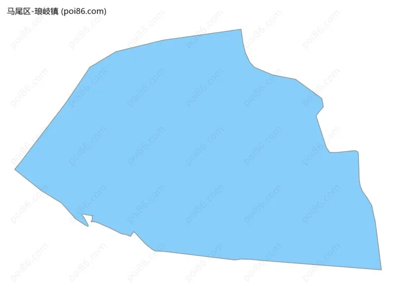 琅岐镇边界地图