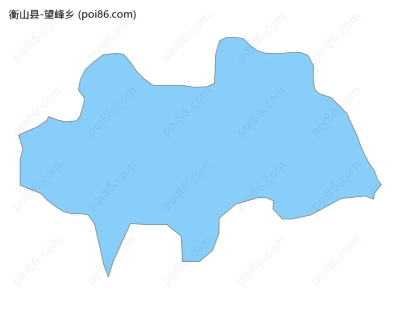 望峰乡边界地图