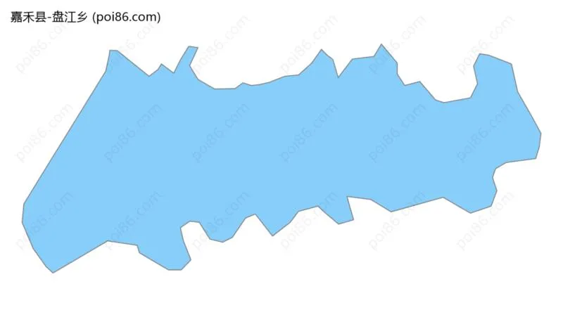 盘江乡边界地图