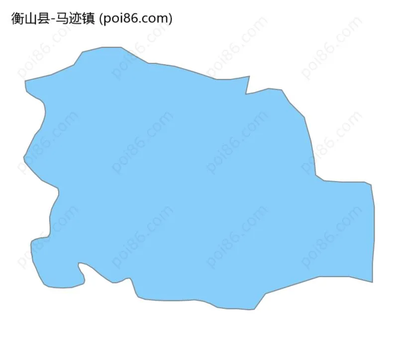 马迹镇边界地图