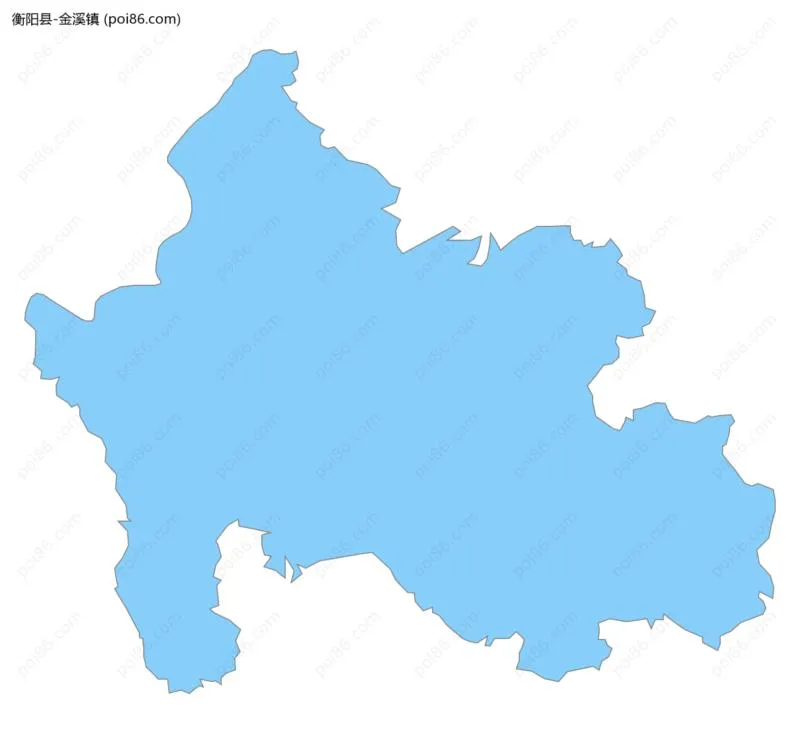 金溪镇边界地图