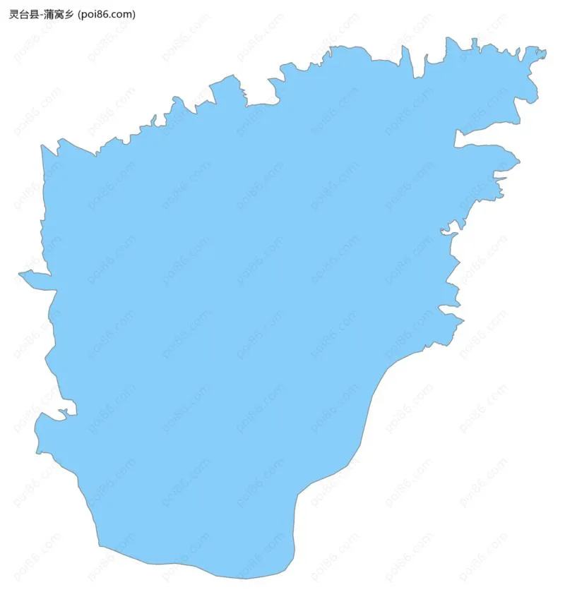 蒲窝乡边界地图