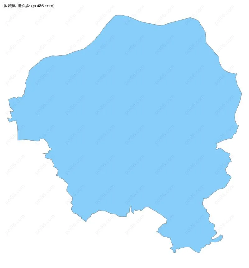 濠头乡边界地图