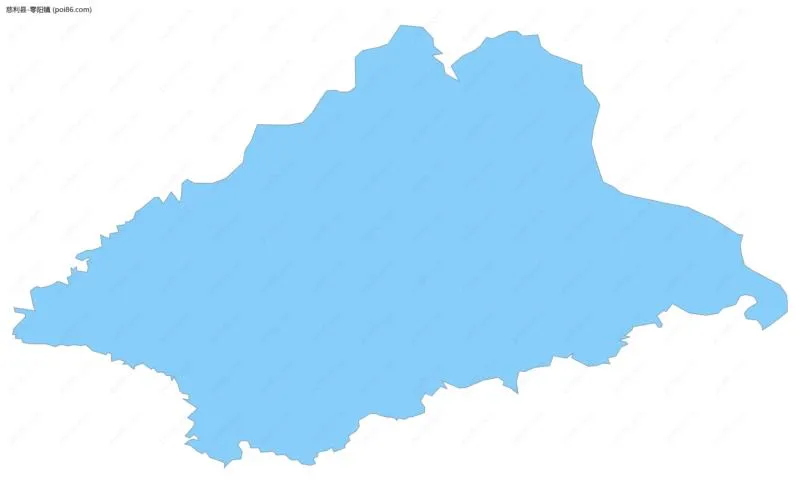 零阳镇边界地图