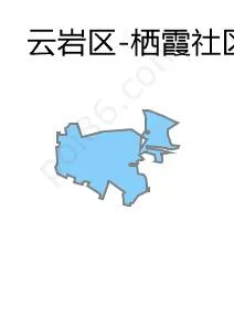 栖霞社区服务中心边界地图