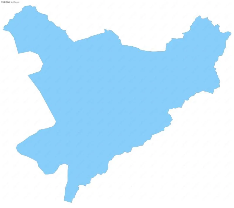 青山乡边界地图