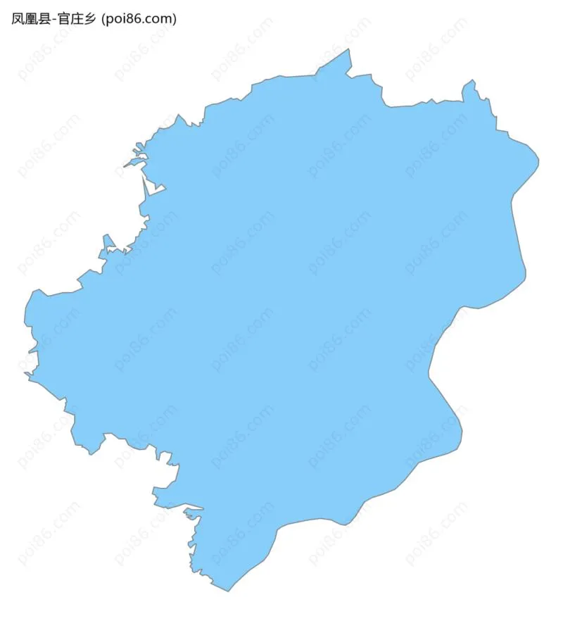 官庄乡边界地图