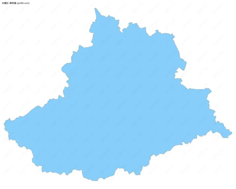 高桥镇边界地图