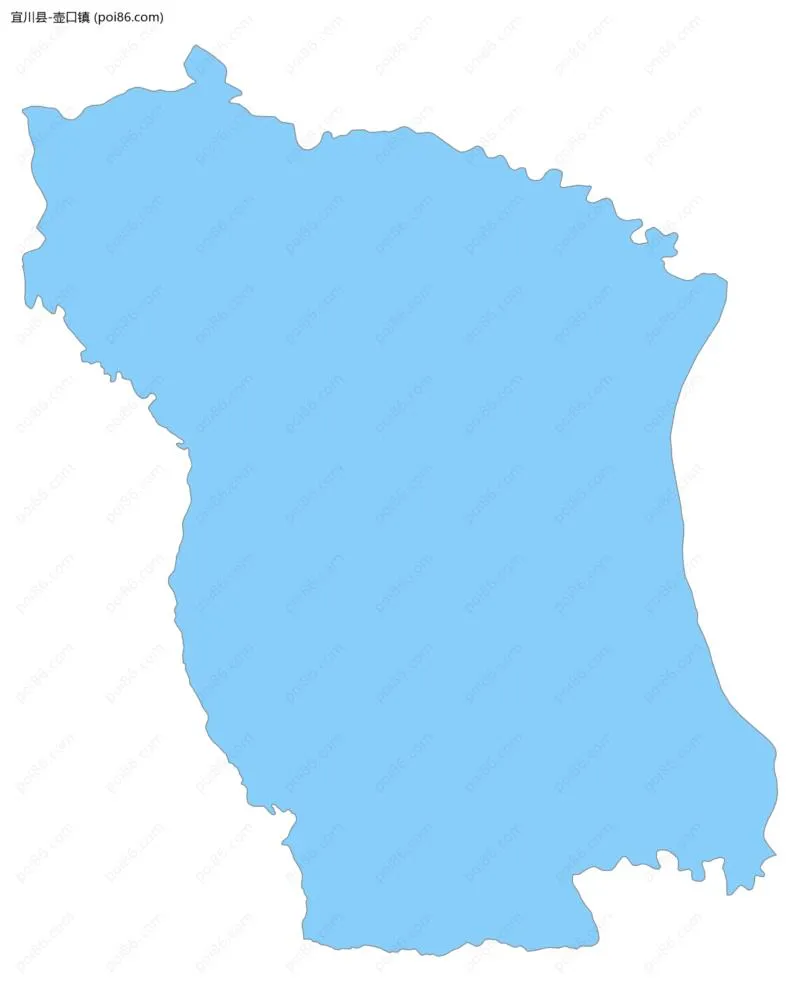 壶口镇边界地图